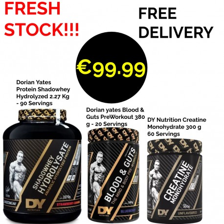 Fresh Stock!!! Dorian Yates Protein Shadowhey Hydrolyzed 2.27 Kg - 90 