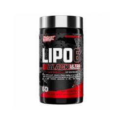 Nutrex Lipo 6 Fat Burner Black Ultra Concentrate 60 Black Caps (USA Version))