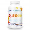 ALL Nutrition D3 8000 iu 120 Tablets - 240 Servings