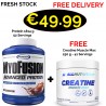 Gaspari Nutrition MyoFusion Advance Protein 1814 g - 52 Servings + FREE Creatine