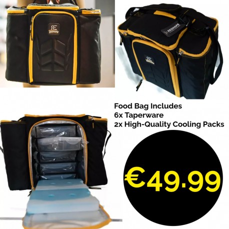 6 Pack Fitness bag food bag