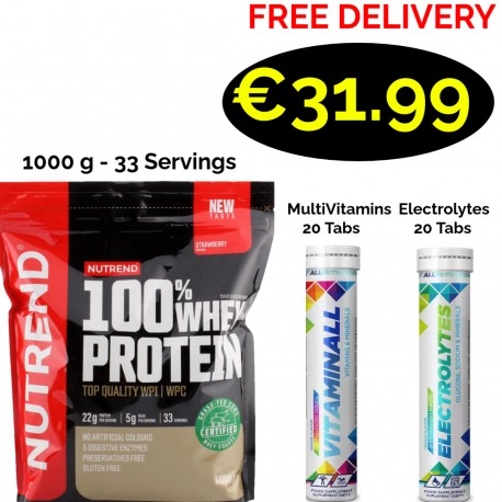  Nutrend 100% Whey Protein 1000g