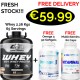 CORE CHAMPS 100% WHEY PROTEIN 2.26 Kgs -66 Servings