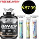 CORE CHAMPS 100% WHEY PROTEIN 2.26 Kgs -66 Servings