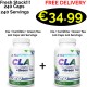 Xcore Xtreme CLA 90 Softgels + L-Carnitine 3000mg 20 vials