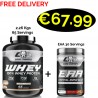 CORE CHAMPS 100% WHEY PROTEIN 2.26 Kgs - 65 Servings + EAA 30 Servings