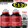 1+1 + FREE Test Bosster 90 Caps - 45 Servings MuscleMeds Carnivor Beef Protein 4 Lbs - 56 servings