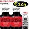 1+1 + FREE Test Bosster 90 Caps - 45 Servings Musclemeds Carnivor Mass Beef Protein 2640 - 2744 g