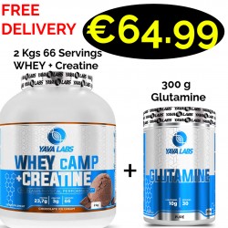 Yava Labs Whey cAMP + Creatine 2000 g 2 - In - 1 - 66 Servings