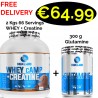 2 in 1 Yava Labs Whey cAMP + Creatine 2000 g 2 - In - 1 - 66 Servings + Glutamine 300 g