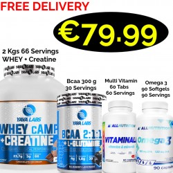 Yava Labs Whey cAMP + Creatine 2000 g 2 - In - 1 - 66 Servings