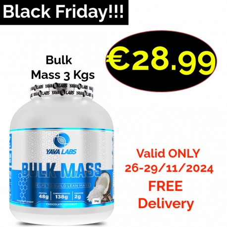 Yava Labs Bulk Mass 3000g - 15 Servings