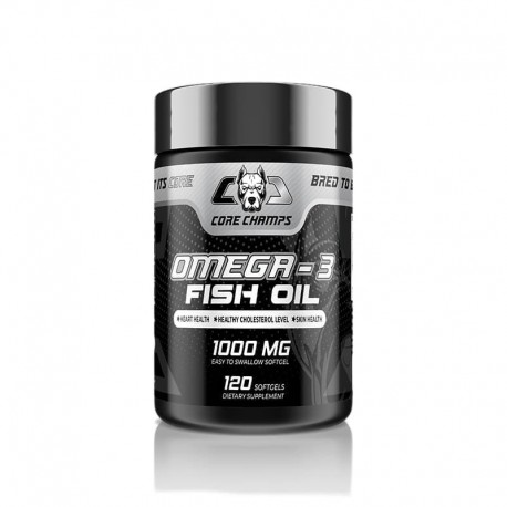 CORE CHAMPS OMEGA-3 FISH OIL 100 Softgels - 100 Servings