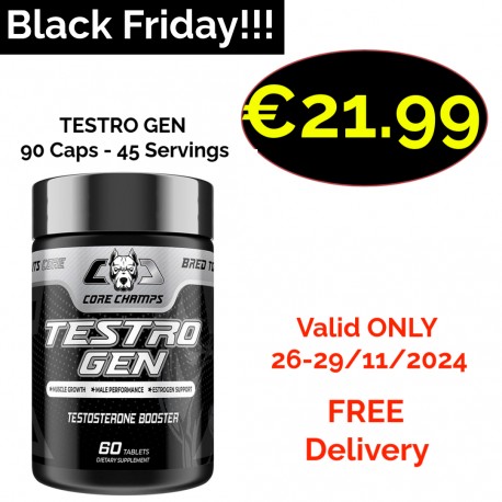 CORE CHAMPS TESTRO GEN 90 Caps - 45 Servings