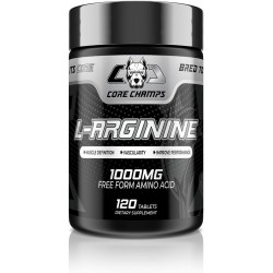 CORE CHAMPS L-ARGININE 1000 Mg 120 Caps - 120 Servings