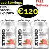 3x Scivation Xtend 270 Servings