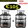 1+1 CORE CHAMPS 100% ISOLATE WHEY PROTEIN 4 Kgs -134 Servings