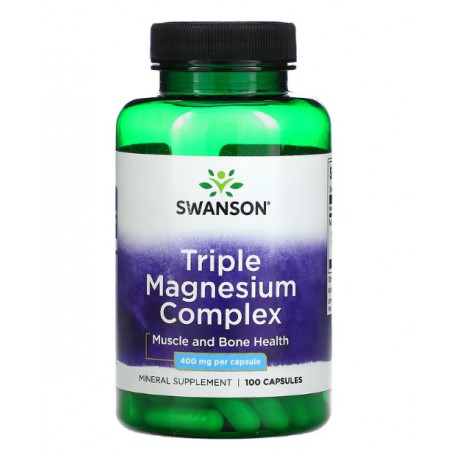 Swanson Triple Magnesium Complex 400 mg