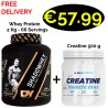 Dorian Yates Whey Protein Shadowhey 2 Kg - 66 Servings + 500 g Creatine