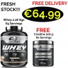 CORE CHAMPS 100% WHEY PROTEIN 2.26 Kgs - 65 Servings + FREE Creatine 300 g