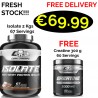 CORE CHAMPS 100% ISOLATE WHEY PROTEIN 2 Kgs - 67 Servings + Free Creatine 300 g - 60 Servings