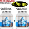 1+1 FRESH STOCK!!! 2 in 1 Yava Labs Whey cAMP + Creatine 2000 g 2 - In - 1 - 66 Servings