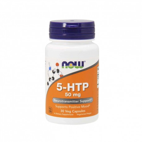 Now Foods 5-HTP 50mg 30veg.Caps